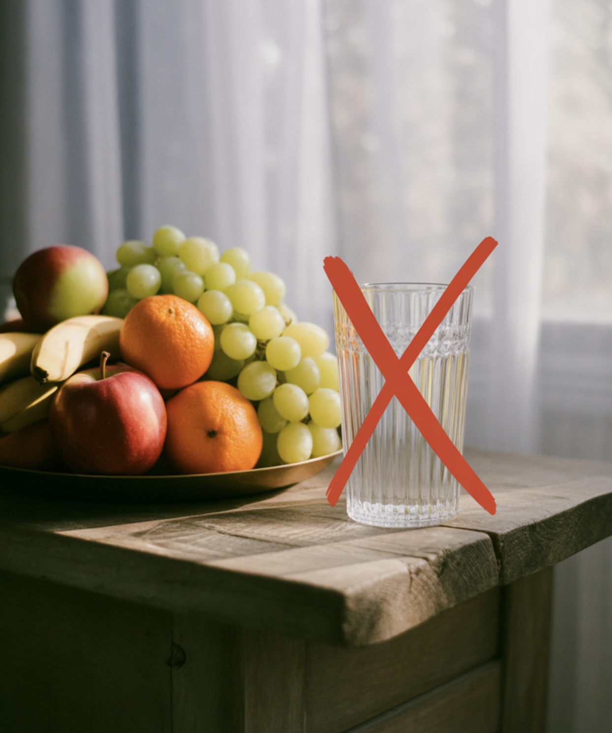 가장 중요한 황금률: 주스는 금물, 통과일로!