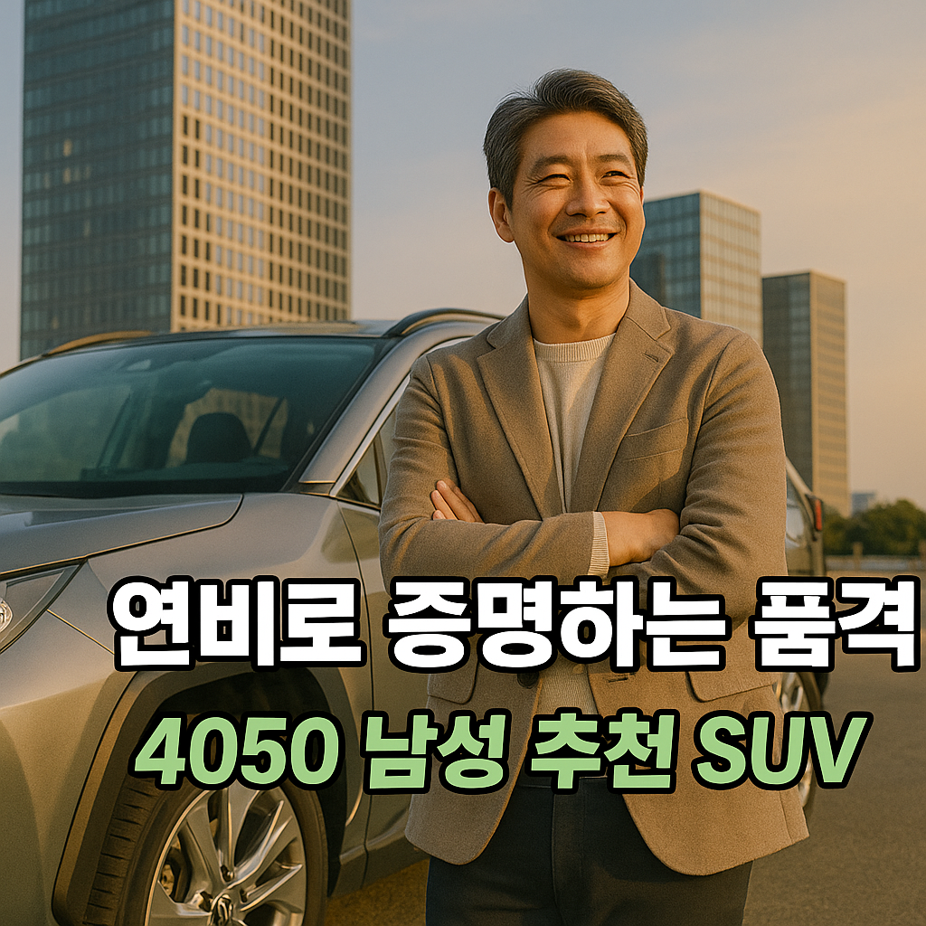 연비로 증명하는 4050 남성의 SUV 품격