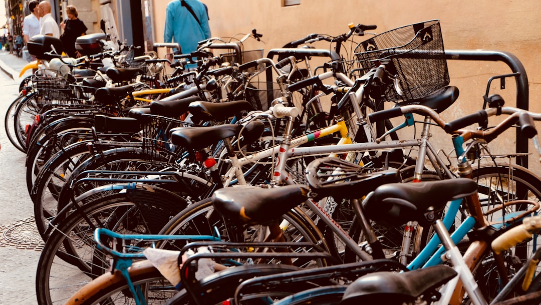 Bike rack.