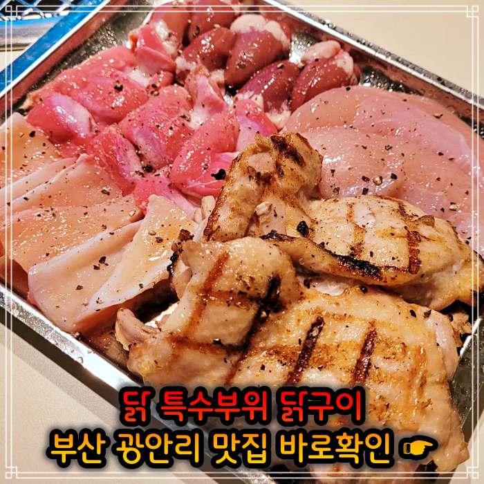 모닝 투데이 부산 광안리 닭고기 모둠구이 맛집