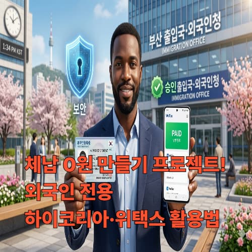 하이코리아와 위택스로 비자 갱신 '체납 레드카드' 피하는 전략