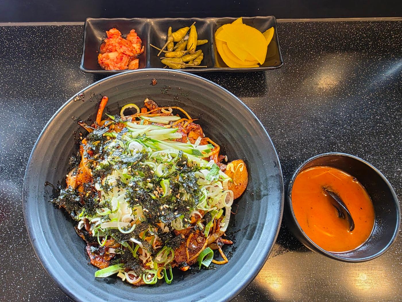 중화비빔밥 상차림 1