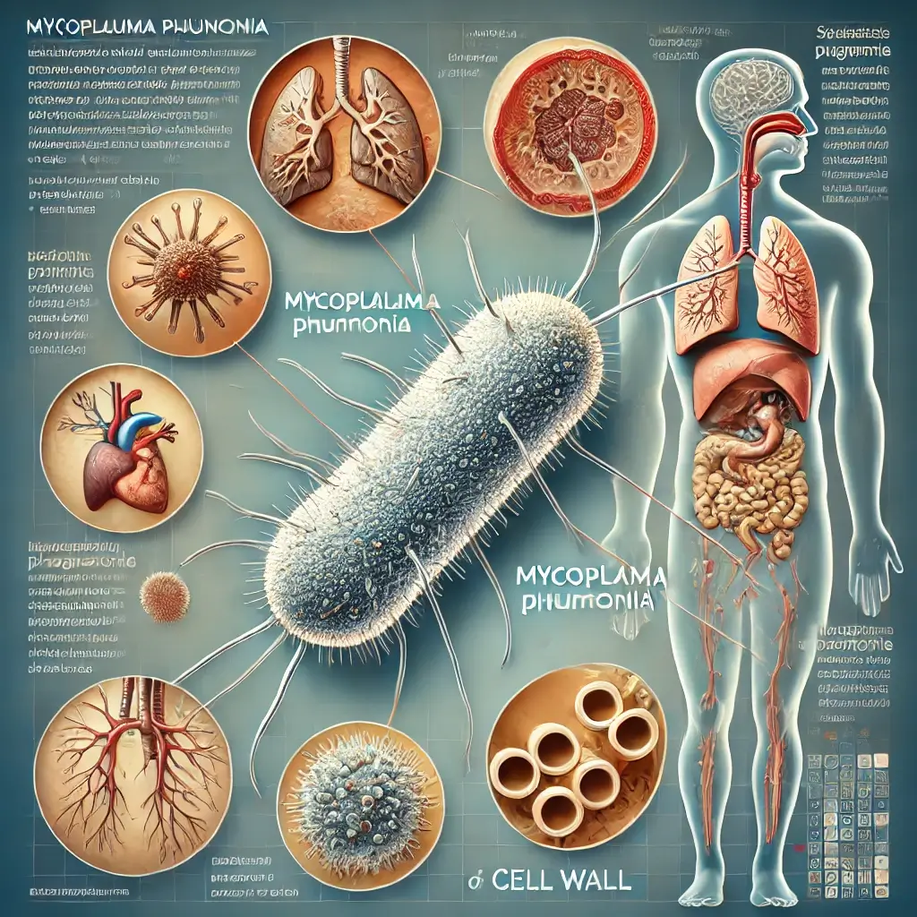 마이코플라즈마 폐렴의 주요 원인
