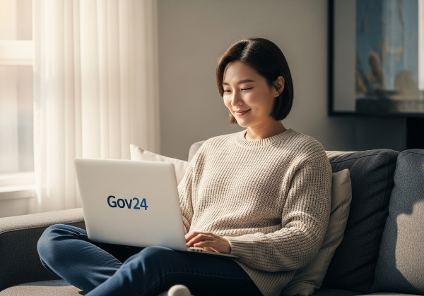 정부24를 통한 발급 신청