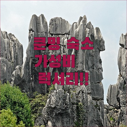 운남성 쿤밍 여행 취후 공원 인근 호..