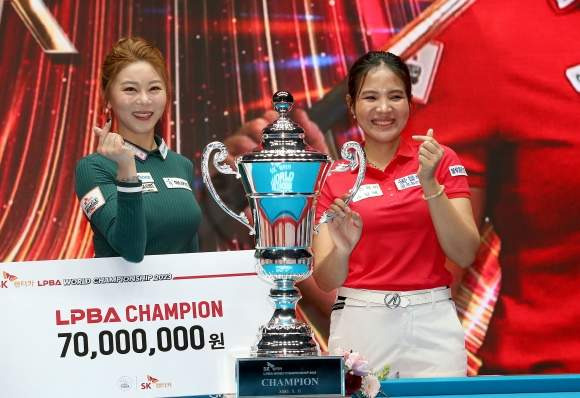 스롱 피아비 김가영 라이벌