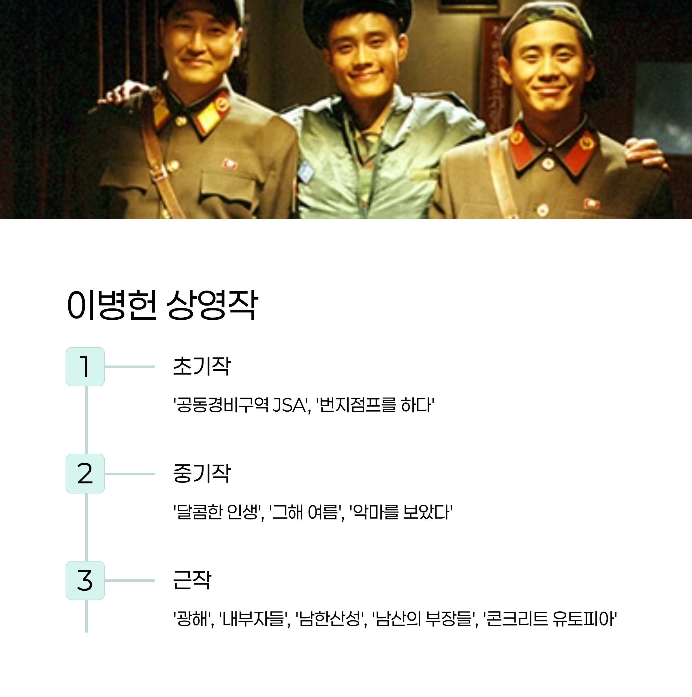 이병헌 배우의 대표작 10편