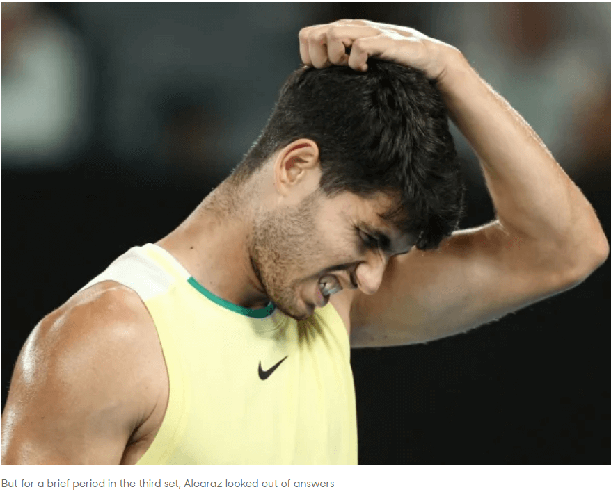 2024 호주 오픈 테니스 대회 8강 경기 결과 4강 대진표