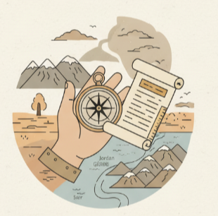 민수기 34장 - 가나안 땅의 경계와 분배