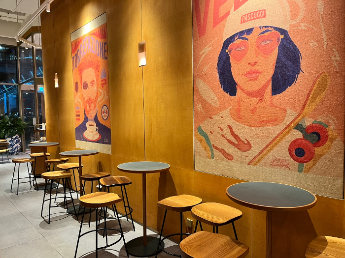 파스쿠찌 내부 좌석 모습 2