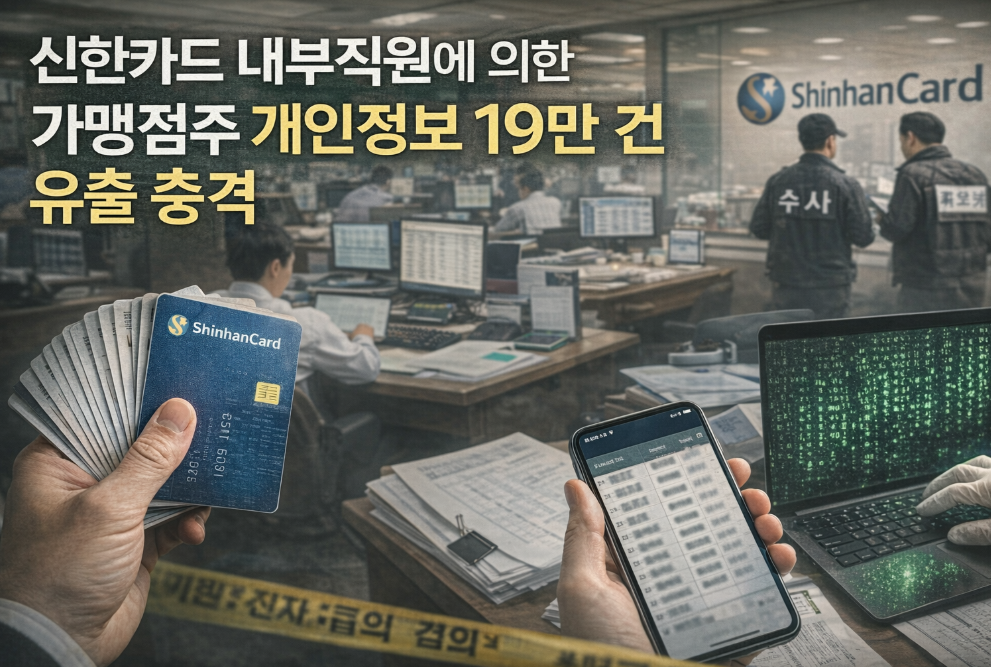신한카드 19만 건 개인정보 유출, 내 정보는 안전할까?