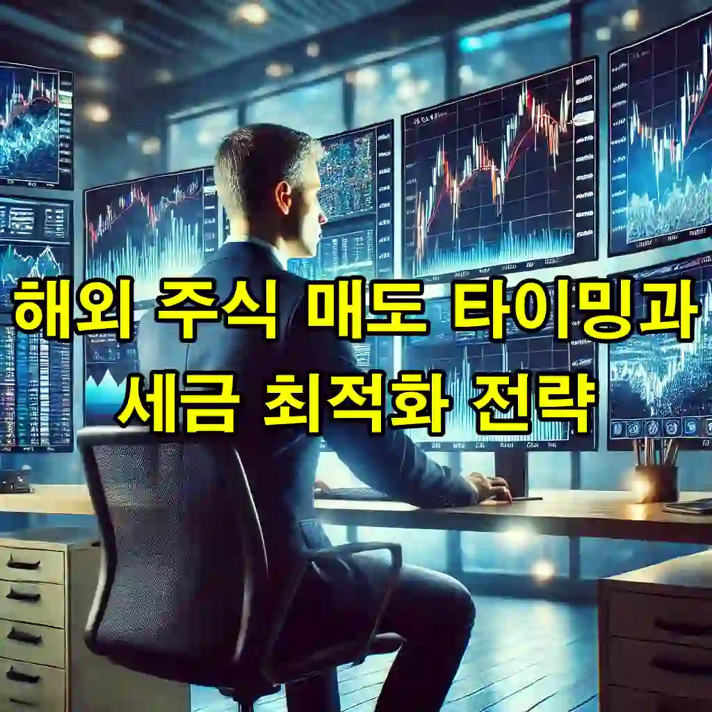 해외 주식 매도 타이밍과 세금 최적화 전략
