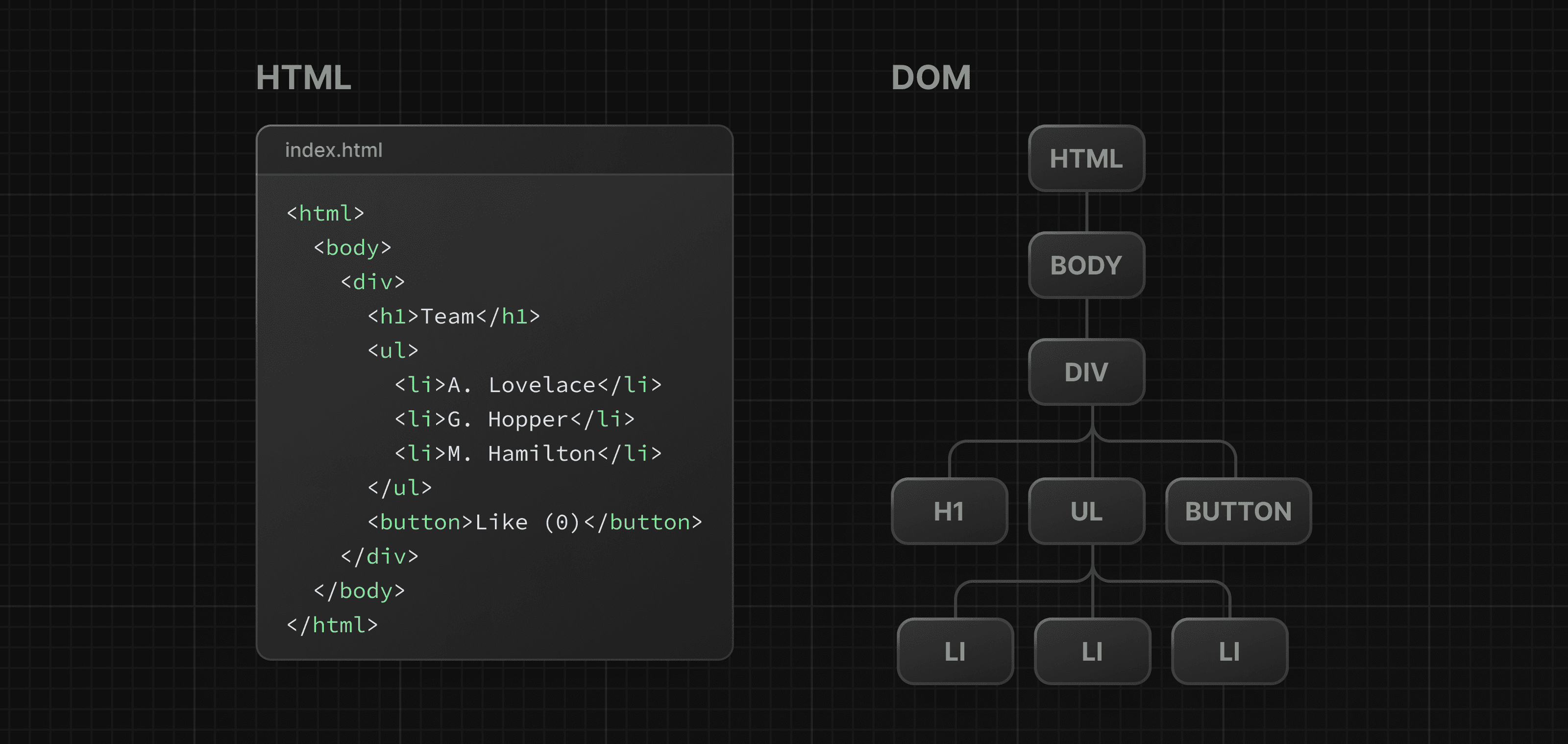 HTML 구조