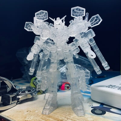 헤비암즈 클리어 모형 리뷰사진1