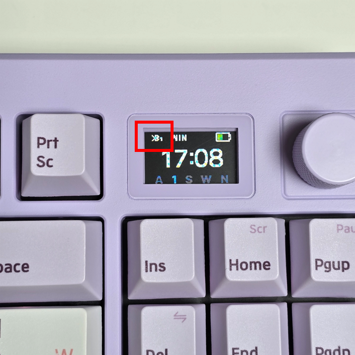 그루브스톤 엠스톤 GS85 라벤더 저소음 너울축 타건음 후기 블루투스연결 4