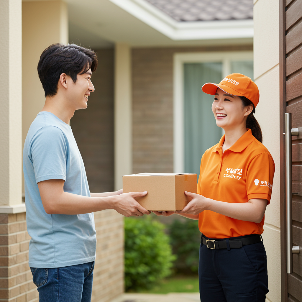 편의점 방문 택배 서비스