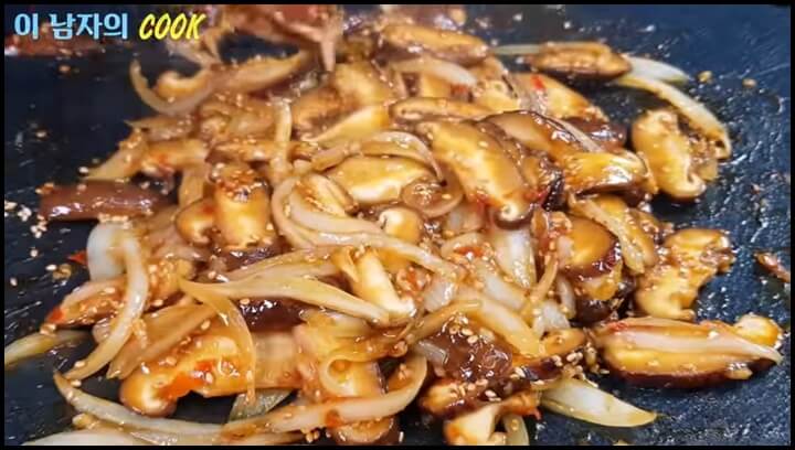 표고버섯 볶음, 표고버섯 요리