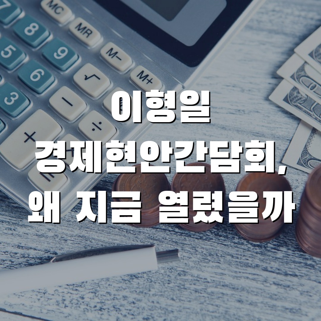 경제현안간담회