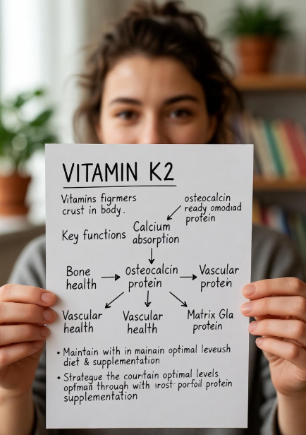비타민 K2의 핵심 기능 관련 사진