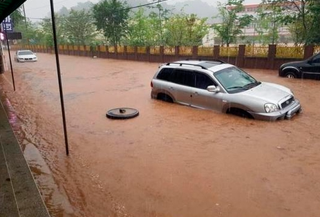 차량 침수 시 행동요령