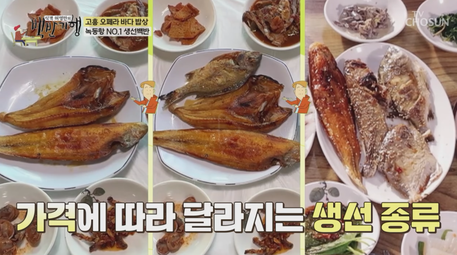 백반기행, 고흥 녹동항 No.1 생선백반