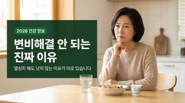 변비해결 안 되는 진짜 이유 원인별 해결방법 안내 썸네일"
