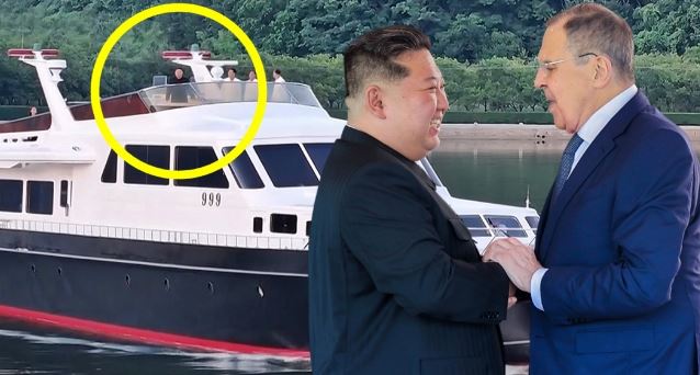 김정은 요트 