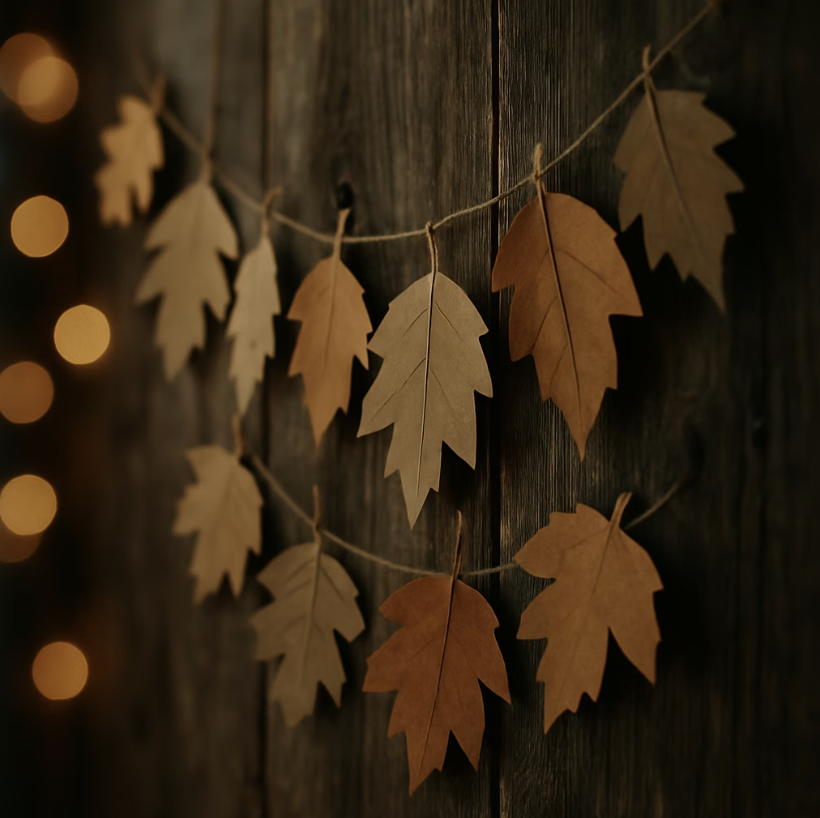 계절을 담은 장식, 가랜드 & 모빌