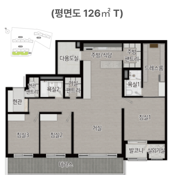 정읍 상동 예다음 2차 평면도