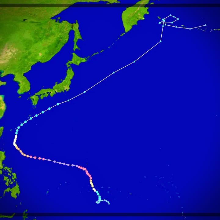 태풍-마와르-진로도