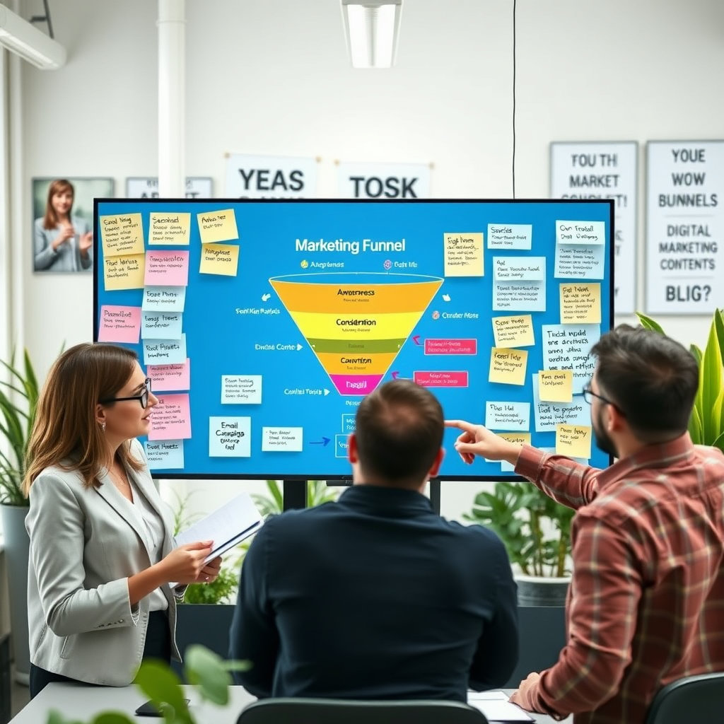 마케팅 퍼널에서의 디지털 마케팅 콘텐츠 전략 설계