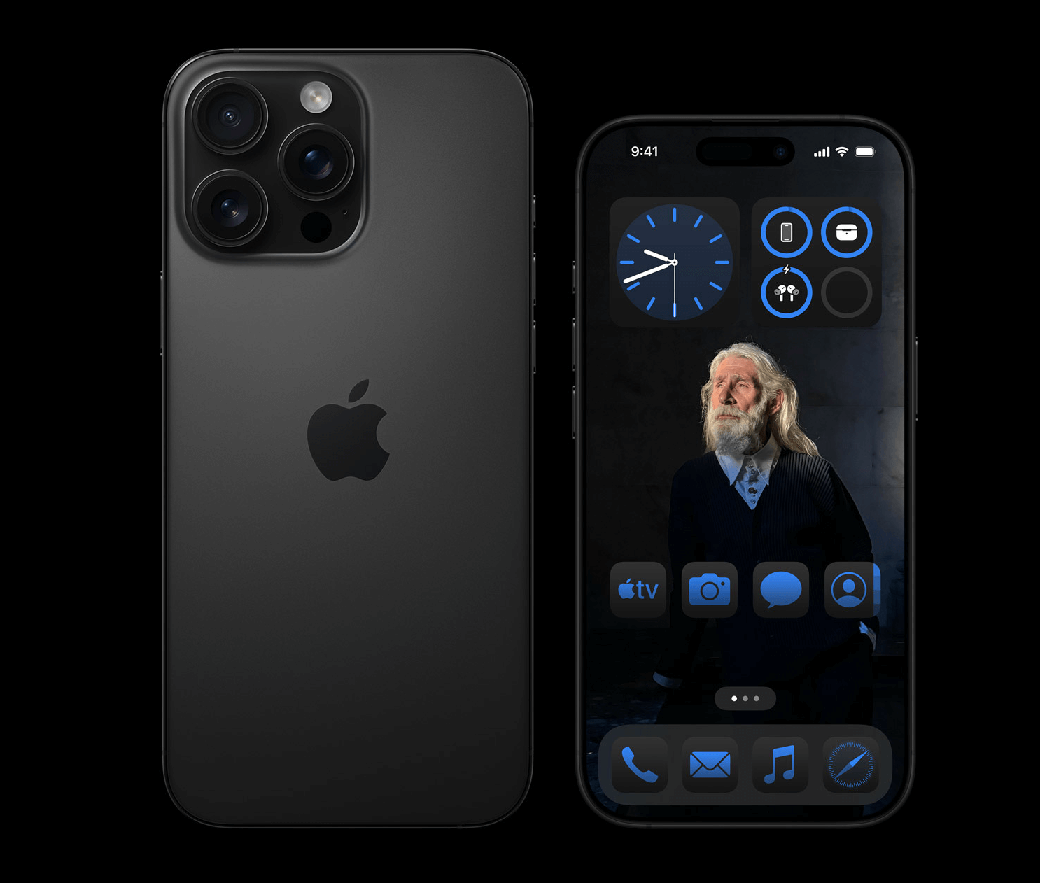 블랙 티타늄 색상