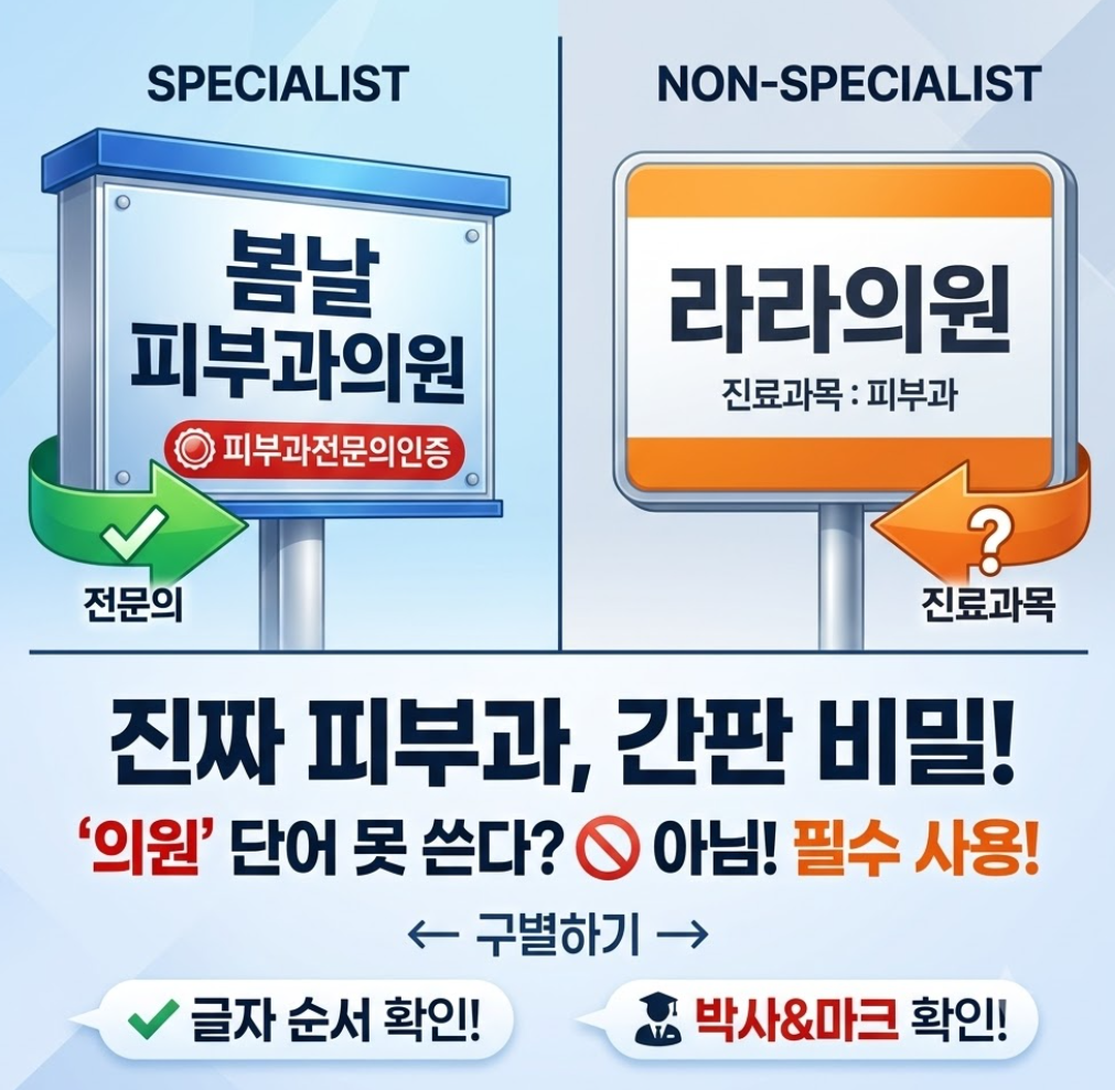 피부전문의 피부과