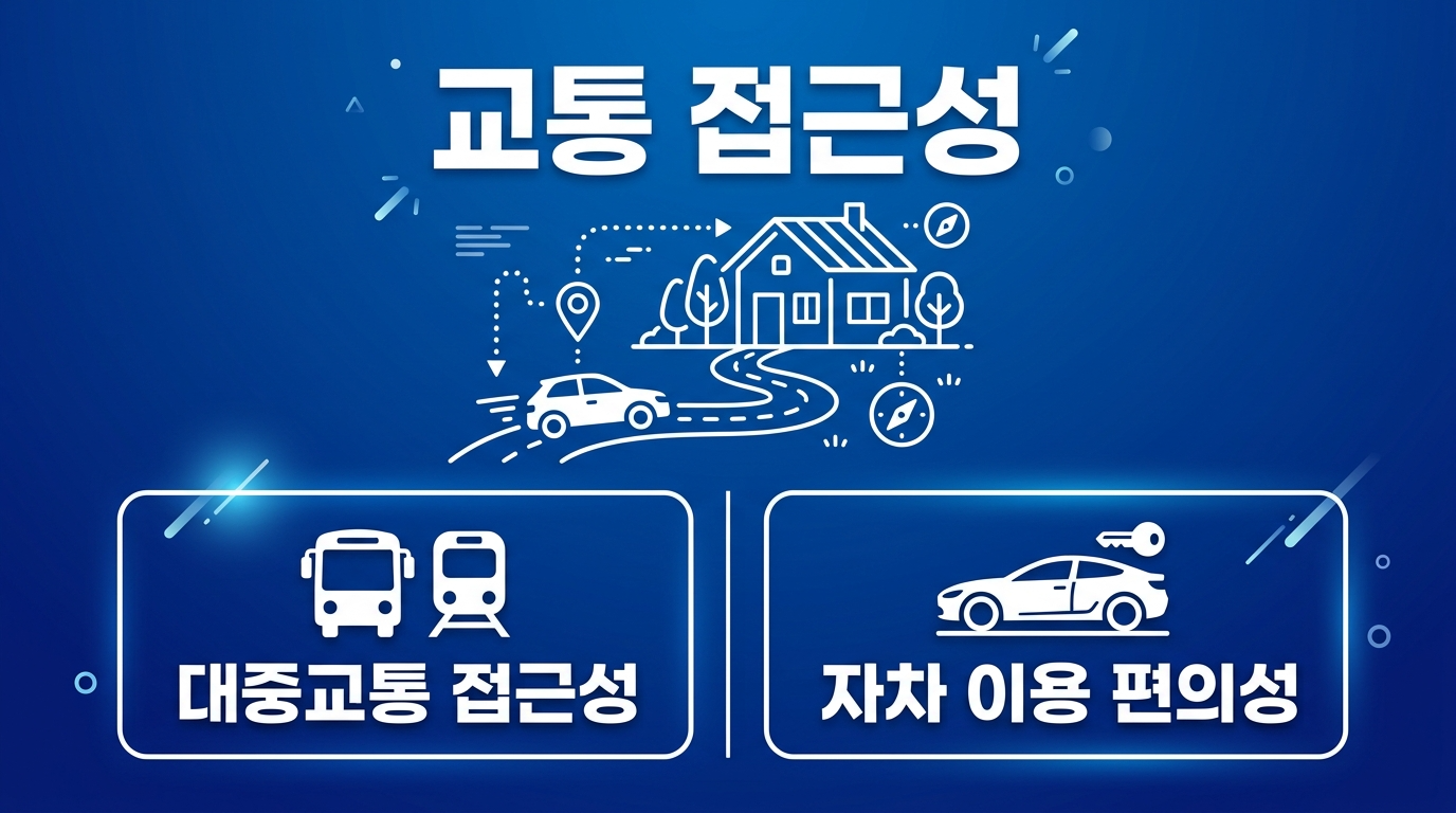 교통 접근성의 중요성