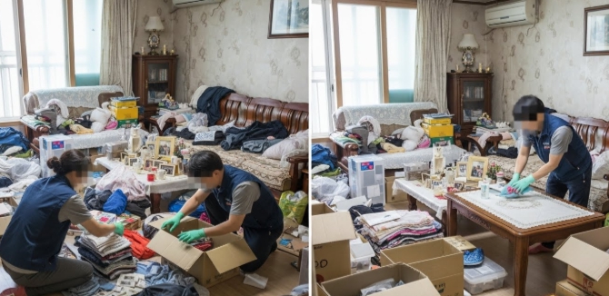 태안 고독사청소중