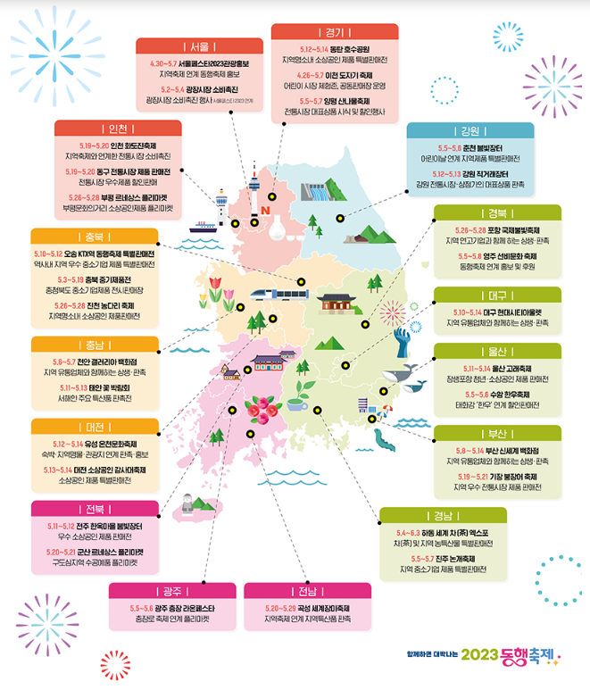2023동행축제지역별행사