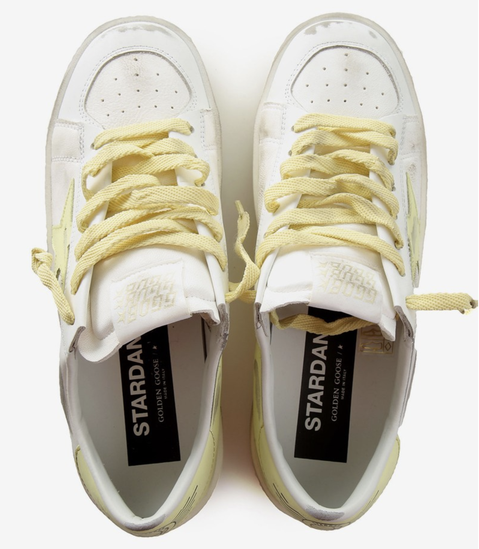 골든구스 STARDAN 옐로우 스타 스니커즈