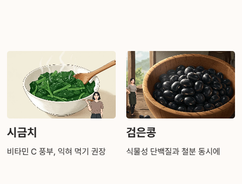 철분 많은 음식 BEST 8가지 1