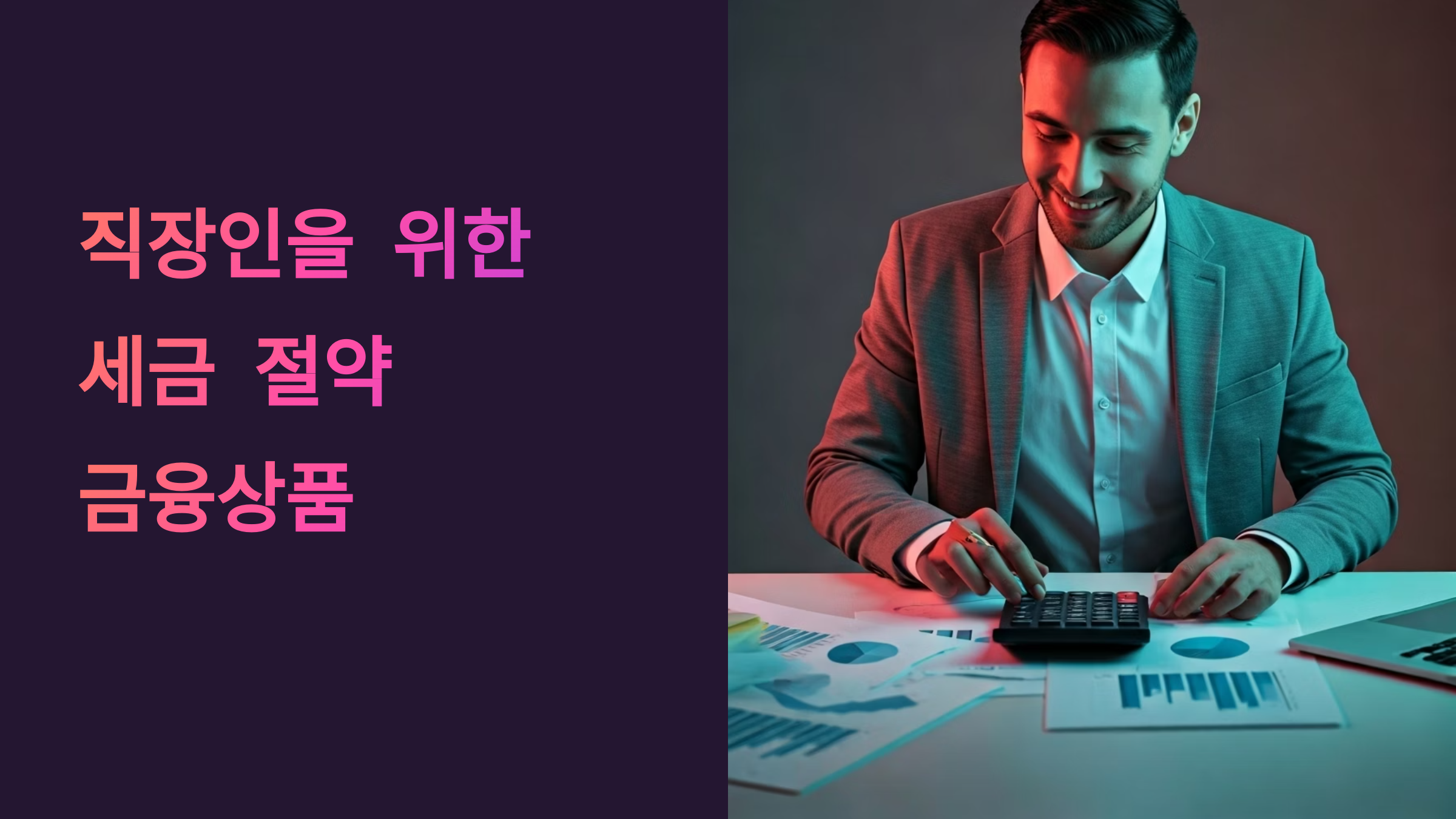 직장인 세금절약 금융상품