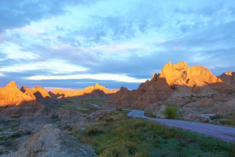 배드랜즈 루프 로드 Badlands Loop Road (SD-240 도로)
