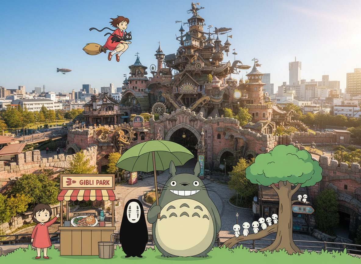 2026 나고야 지브리파크 예약 가는법 굿즈