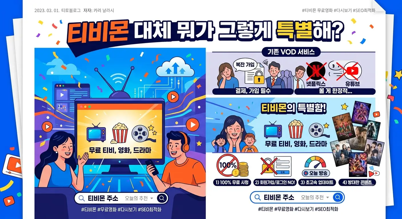 티비몬, 대체 뭐가 그렇게 특별한데?