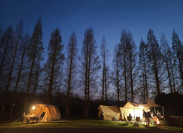 서산 잔디캠핑장 '삼원레저타운' 소개
