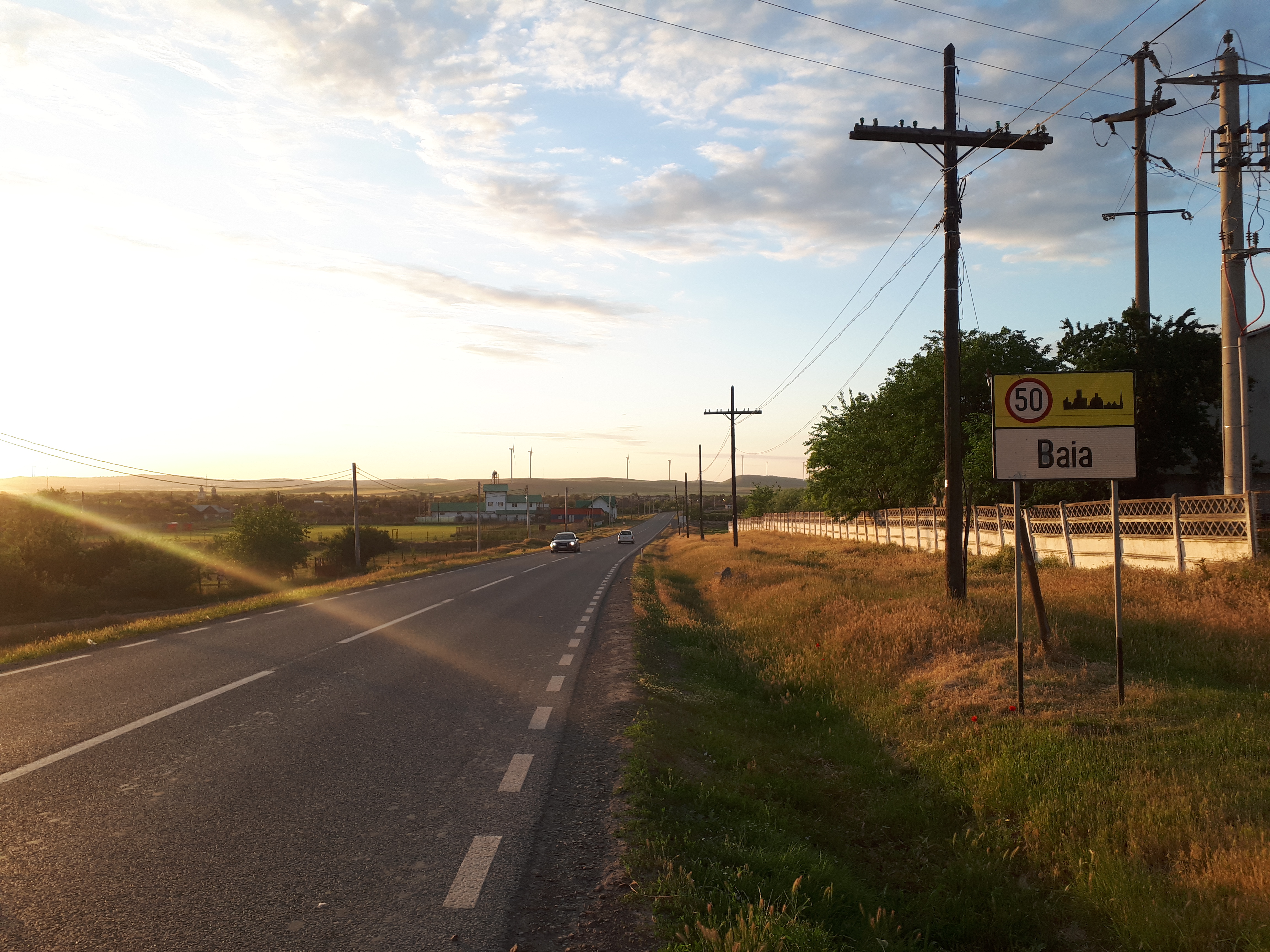 루마니아 바이아 이정표