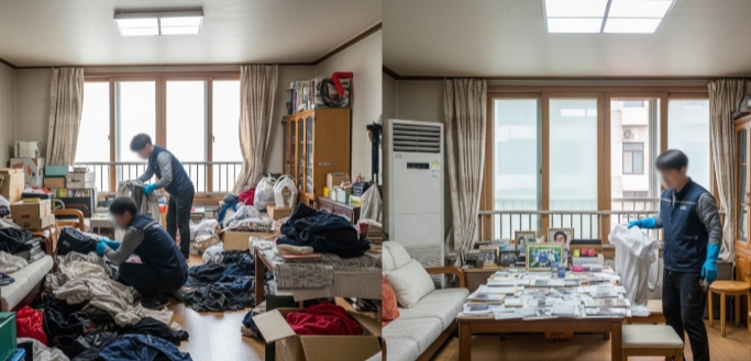 고성 고독사청소 업체