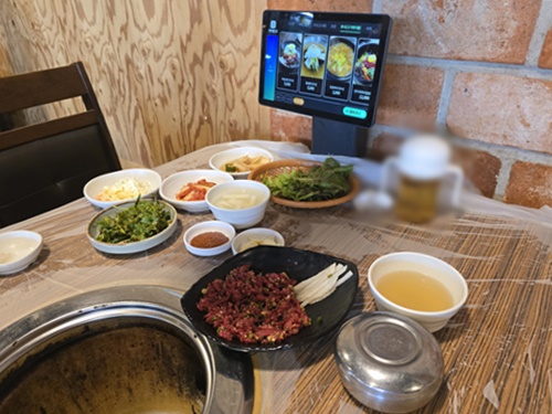 횡성순한우상차림