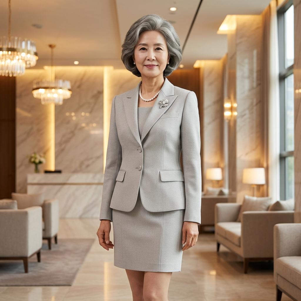 혼주보다 튀지 않으면서 귀티 나는 하객 스타일링