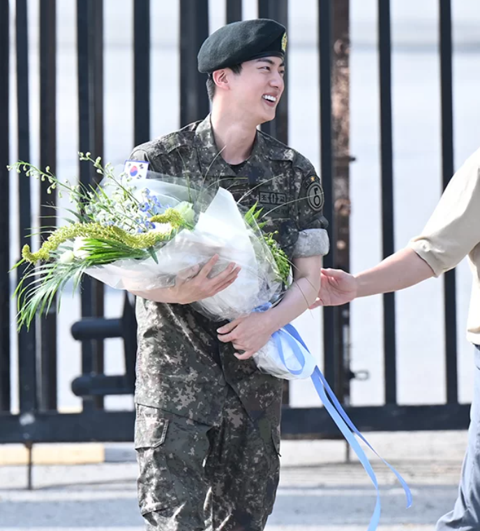 BTS 진 전역 방탄소년단