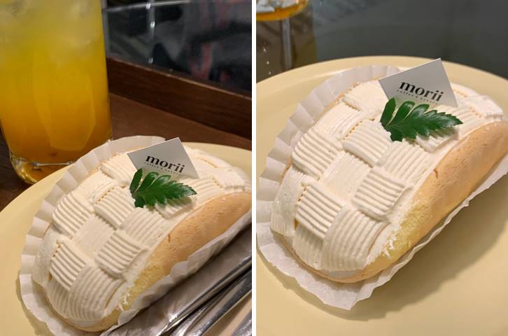 애플시나몬 폴딩케이크