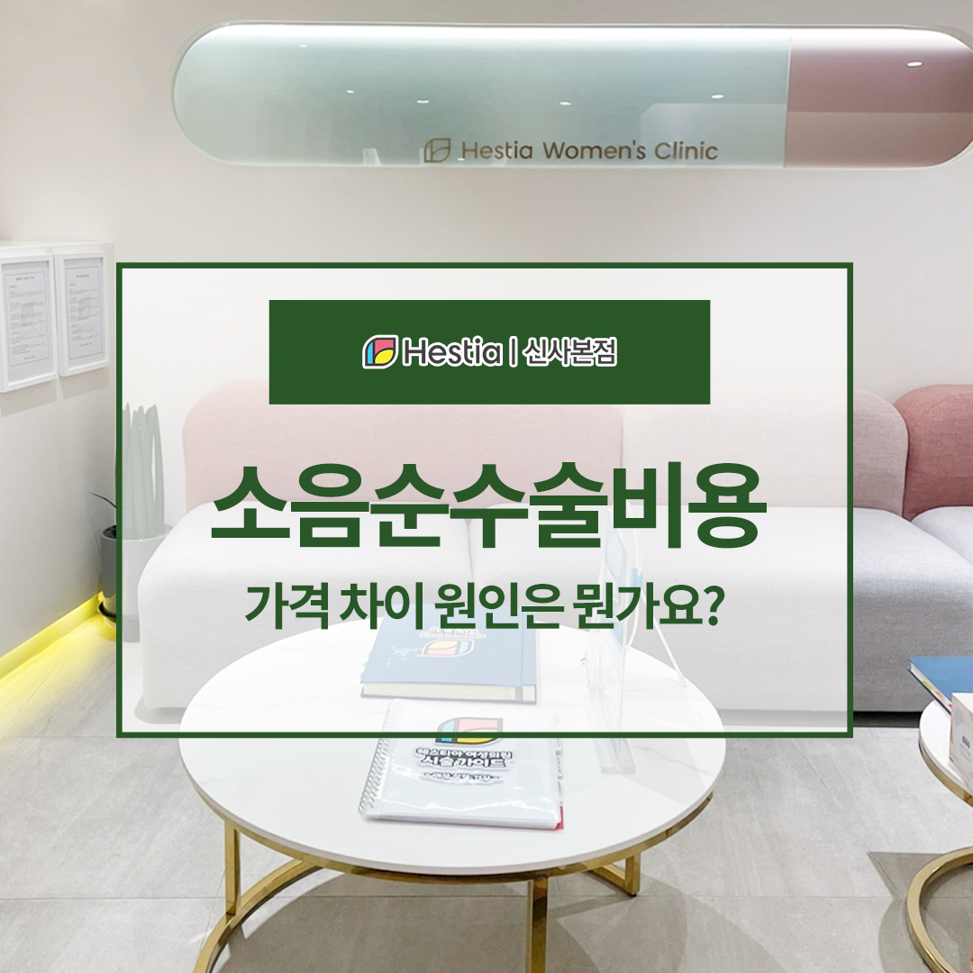 소음순수술비용 가격 차이 원인은 뭔가요?